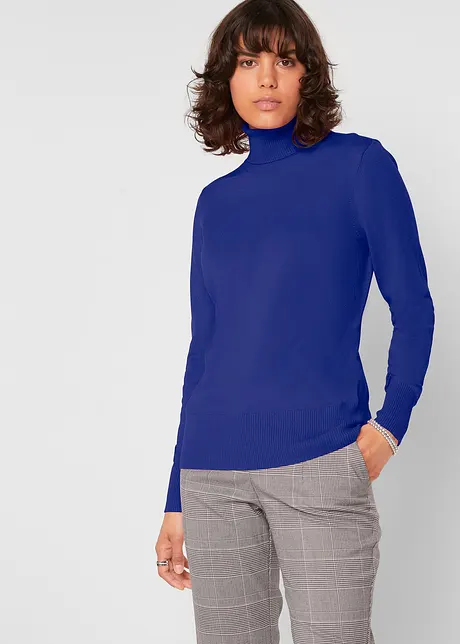Pull à col roulé basique, bonprix
