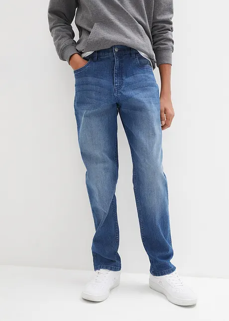 Jean extensible, coupe droite loose, bonprix