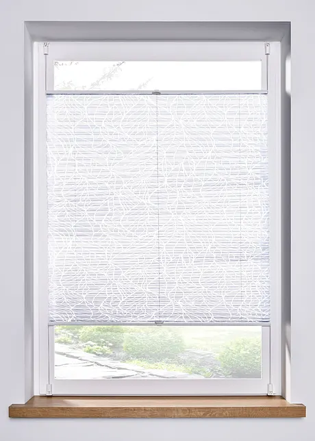Ausbrenner Plissee mit Blättern, bpc living bonprix collection