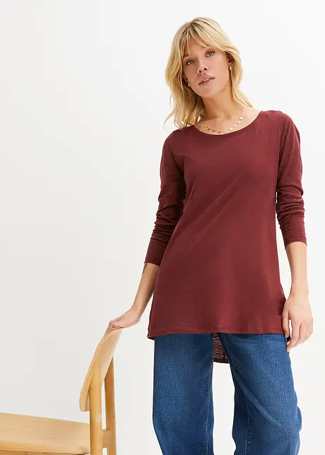 Langarmshirt mit Rundhalsausschnitt, bonprix