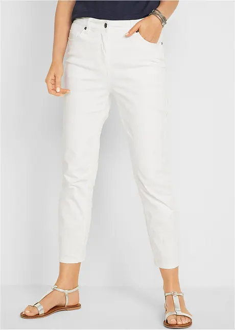 Pantalon 7/8 taille haute, bonprix