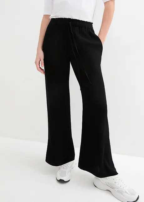 Palazzo-Hose aus reiner Viskose, bonprix