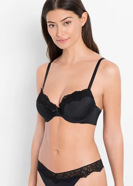 Lot de 3 soutiens-gorge à coques, bonprix