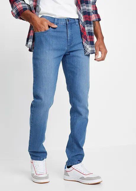 Jean slim extensible, droit, bonprix