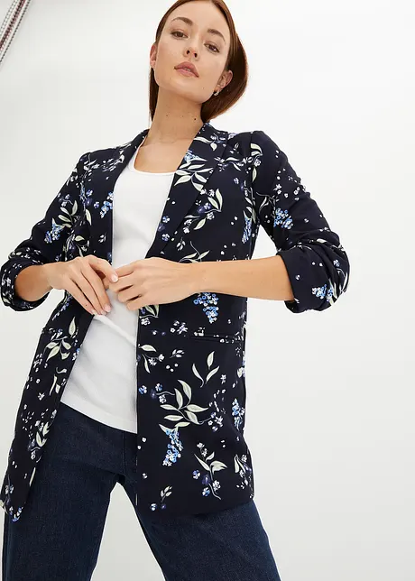 Bedruckter Longblazer, bonprix