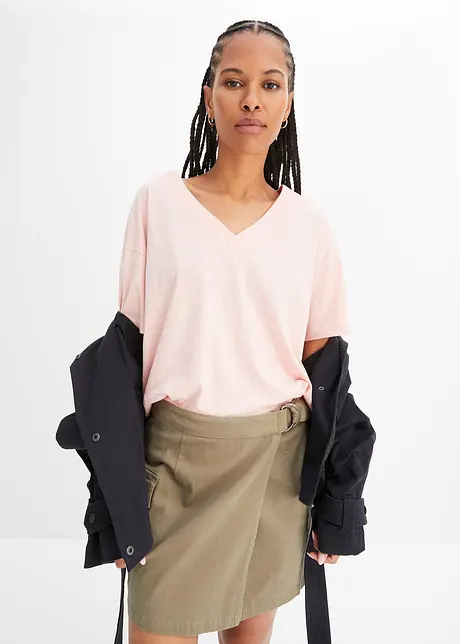 Oversize-Shirt aus reiner Bio-Baumwolle, bonprix