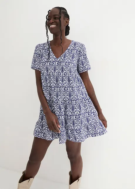 Robe avec imprimé, bonprix