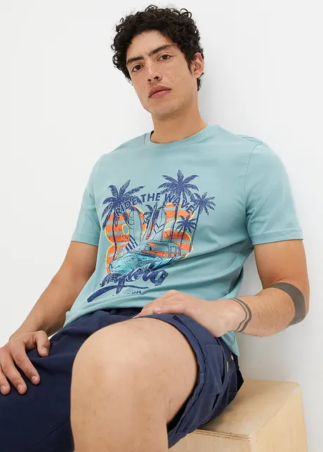 T-Shirt aus reiner Bio-Baumwolle, bonprix