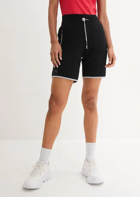 Sweat-Shorts mit Reißverschluss-Taschen, bpc bonprix collection