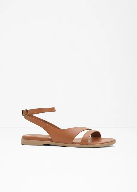Sandales en cuir, bonprix