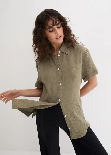 Umstandsbluse / Stillbluse aus Musselin, bonprix