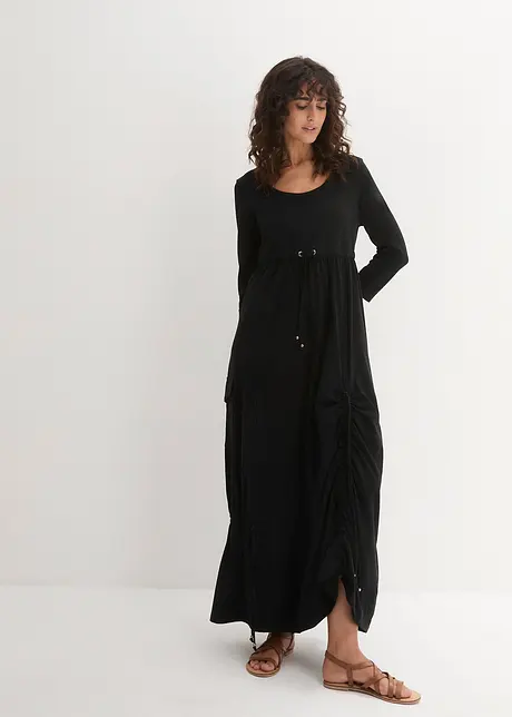 Robe en jersey avec manches 3/4, bonprix