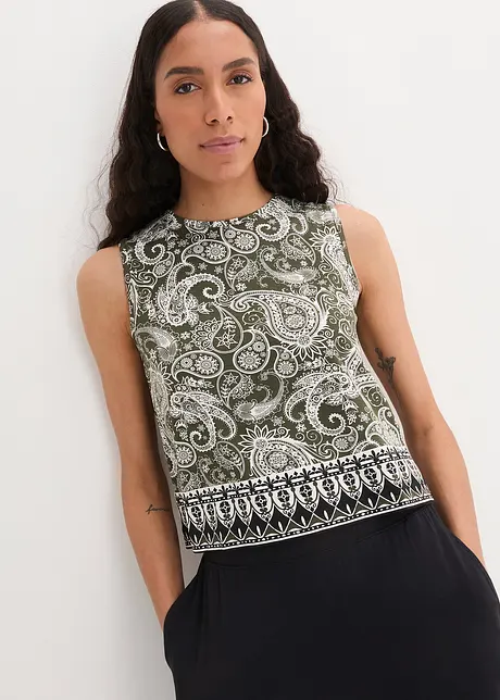 Top mit Paisley Muster, bonprix