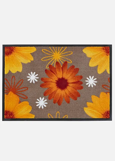 Fußmatte mit Blumenmotiv, bonprix