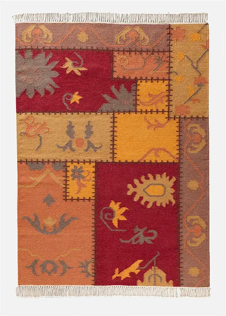 Kelim-Teppich in Patchworkoptik, bonprix