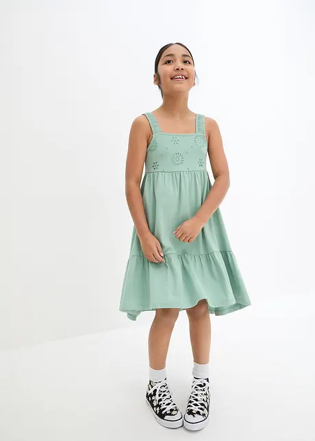 Mädchen Jerseykleid mit Bio-Baumwolle, bpc bonprix collection