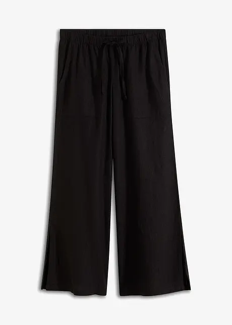 Marlenehose aus Leinen, bonprix
