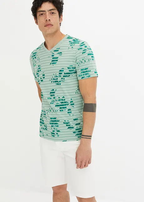 T-shirt col en V, John Baner JEANSWEAR