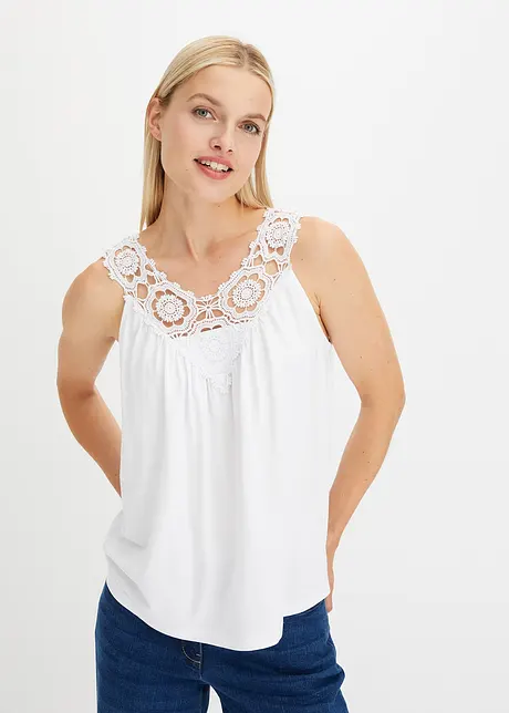 Top mit Spitze, bonprix