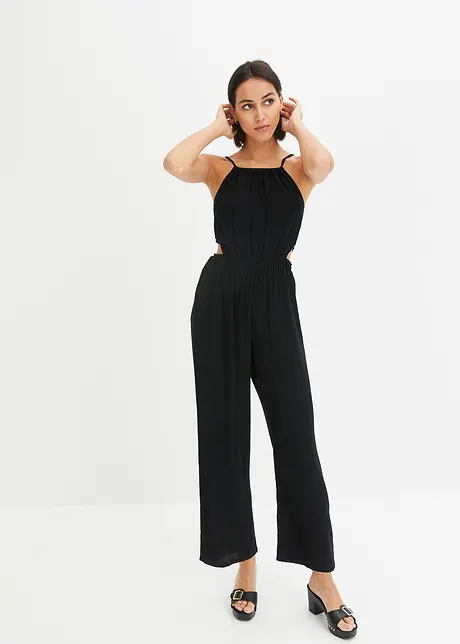 Jumpsuit mit Cut-Outs aus Viskose, RAINBOW