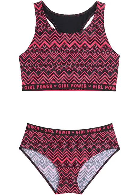 Mädchen Bikini aus recyceltem Polyamid (2-tlg.Set), bpc bonprix collection