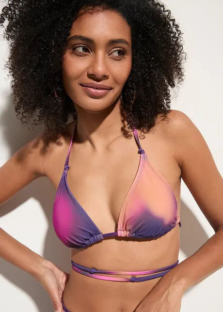 Triangel Bikini Oberteil, RAINBOW