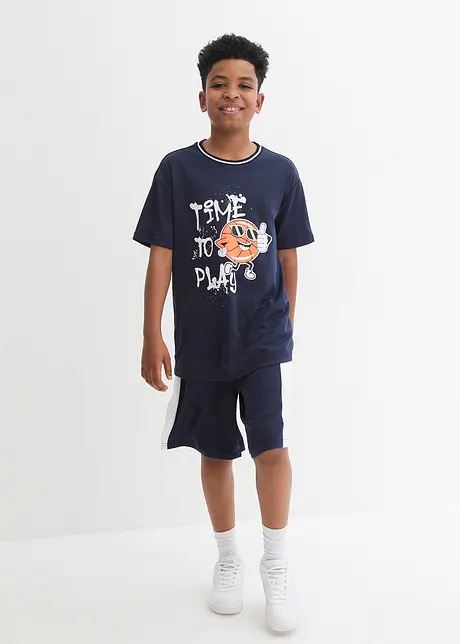 Jungen Sport T-Shirt und kurze Hose (2-tlg.Set), bpc bonprix collection