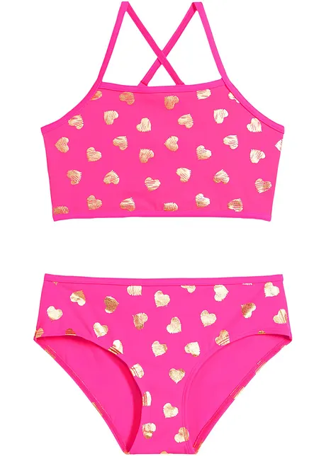 Mädchen Bikini aus receyceltem Polyamid (2-tlg.Set), bpc bonprix collection