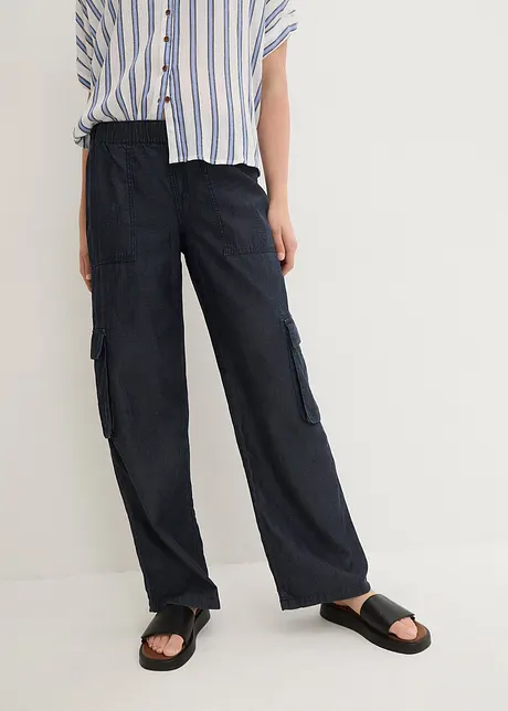 Cargo Jeans, Mid Waist, John Baner JEANSWEAR