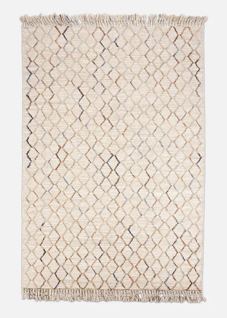 Kelim-Teppich mit Fransen, bpc living bonprix collection