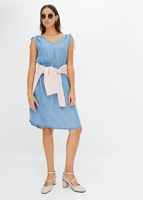 Robe en Lyocell lisse, bonprix