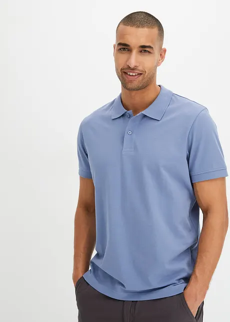 Pique-Poloshirt aus reiner Bio-Baumwolle, Kurzarm, bonprix