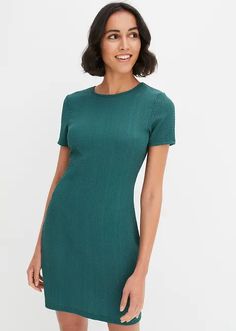 Jerseykleid aus leichtem Crêpe, bonprix