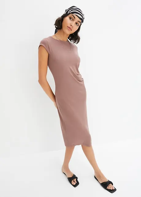 Jerseykleid aus fließender Viskose, bonprix