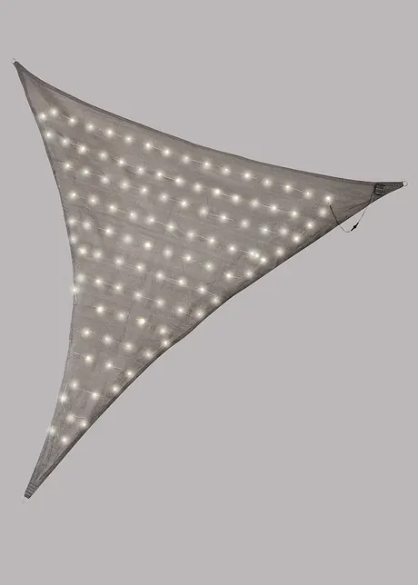 Voile d’ombrage LED solaire, bonprix