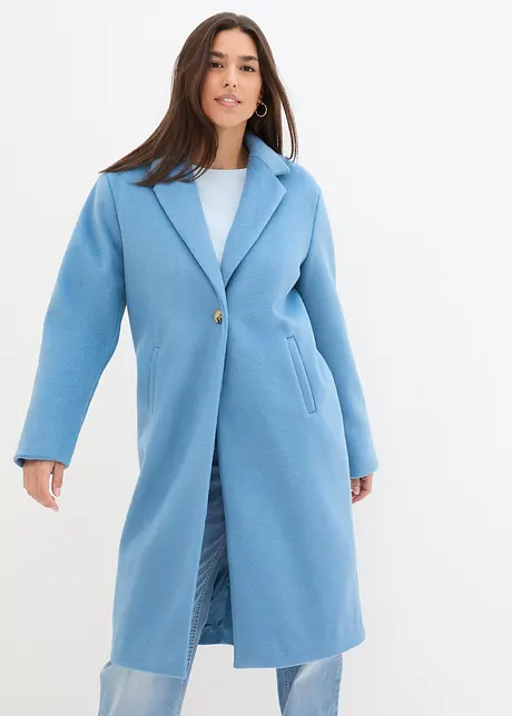 Manteau léger aspect laine, bonprix