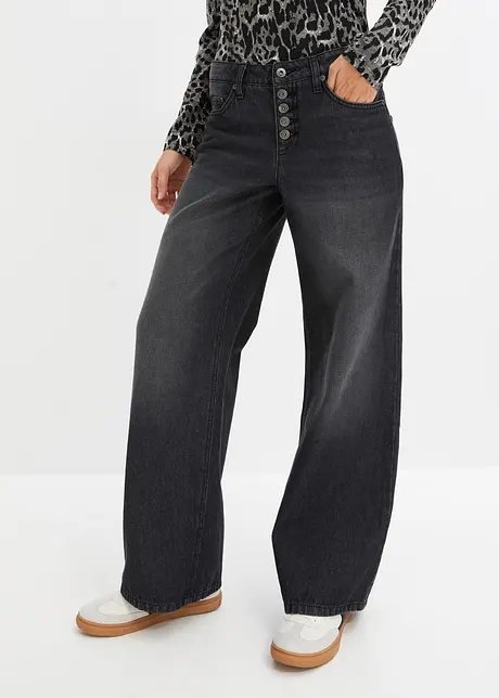 Wide-Leg-Jeans, bonprix