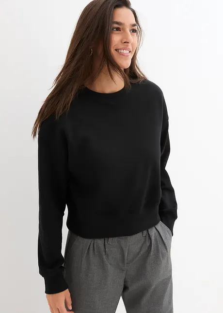 Verkürztes Sweatshirt, bonprix