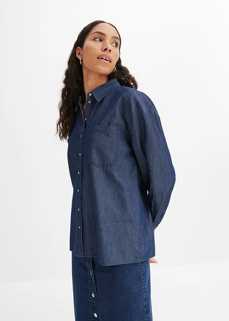 Chemise en jean oversize, bonprix