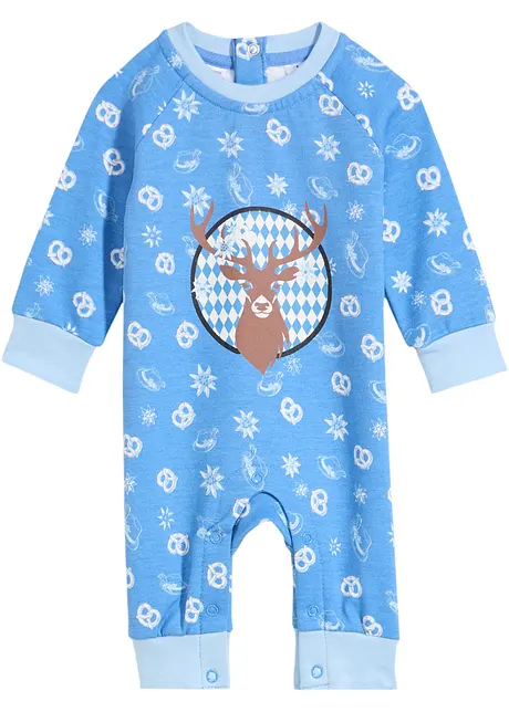 Baby Sweatoverall aus Bio-Baumwolle, bonprix