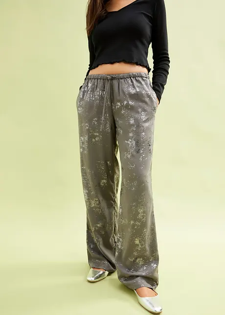 Webhose mit Glitzerfoil, bonprix