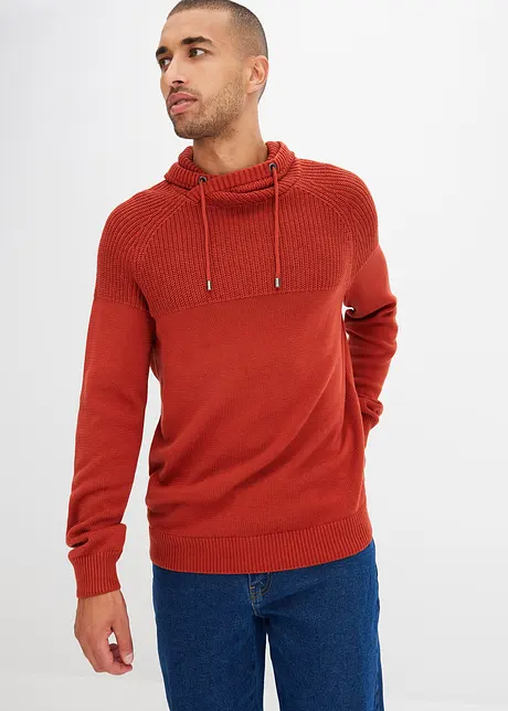 Pullover mit Schalkragen, bonprix