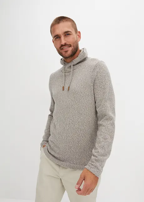 Pullover mit Schalkragen, bonprix