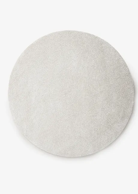 Runder waschbarer Teppich mit weichem Flor, bonprix