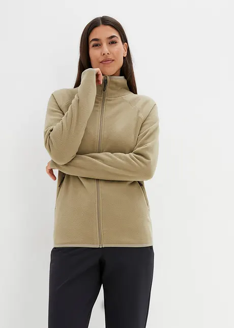 Veste polaire avec poches zippées, bonprix