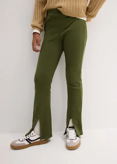 Mädchen Ripp-Leggings, bonprix