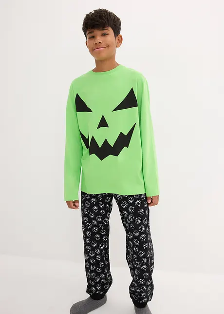 Pyjama aus reiner Bio-Baumwolle (2-tlg. Set), bonprix