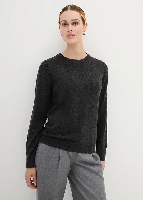 Cashmerepullover mit Good Cashmere Standard®-Anteil, bonprix