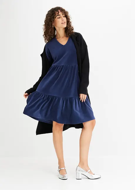 Robe en velours côtelé, bonprix