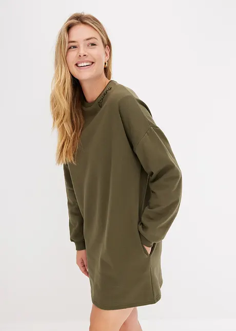 Oversized Sweatkleid, bonprix